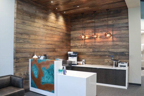 Downtown Milwaukee Orthodontist Office Front Desk